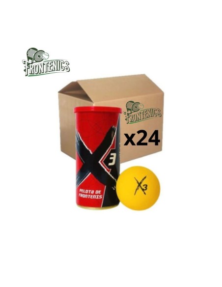 Comprar Cajón de 24 Botes de Pelotas Frontenis Oxone X3 - Recién llegadas de fábrica