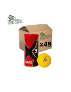 Comprar Cajón de 48 Botes de Pelotas Frontenis Oxone X3 - Recién llegadas de fábrica