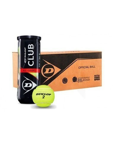 Pelotas Tenis Dunlop Club All Court Bote 3 Pelotas-601334
