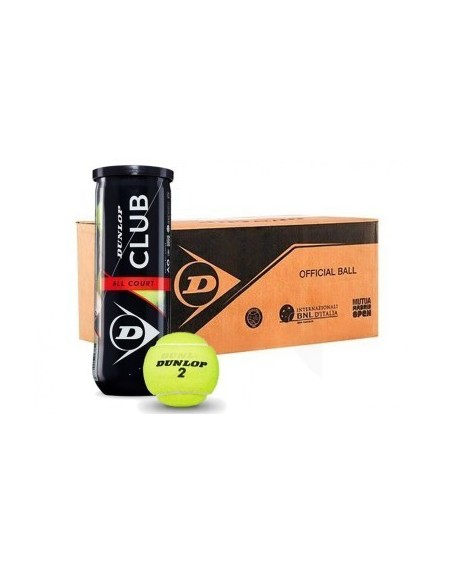 Pelotas Tenis Dunlop Club All Court Bote 3 Pelotas-601334