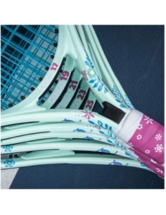 Raqueta de Tenis Junior Head Coco para niños color Rosa y Turquesa 2