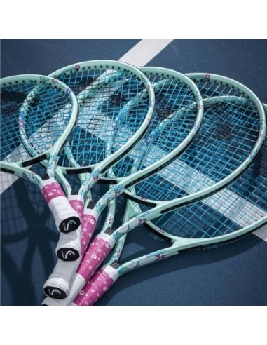 Raqueta de Tenis Junior Head Coco para niños color Rosa y Turquesa