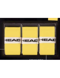 Pack de 3 Sobre Grip Head Padel Pro Tackiness comfort de 0,6mm en