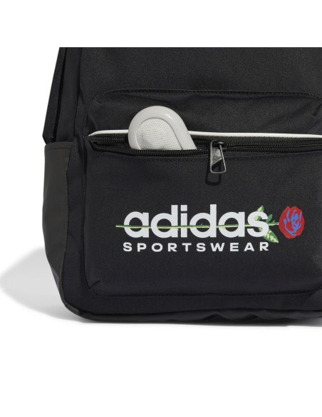 Mochila Adidas Flower Backpack Negro | Stylics