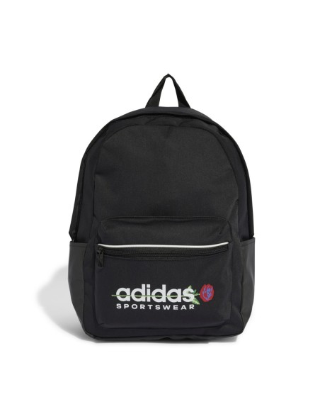 Mochila Adidas Flower Backpack Negro | Stylics