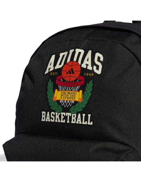 Mochila Adidas Hoops Backpack Negro | Stylics