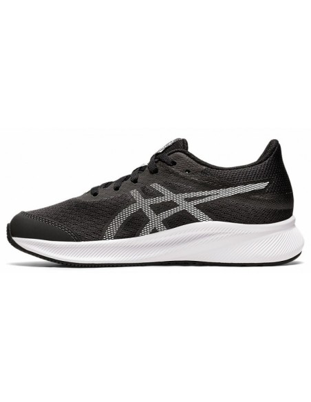 Zapatillas Asics Patriot 13 GS Negro y Blanco|Comprar deportivas running Kids