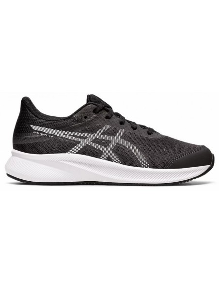 Zapatillas Asics Patriot 13 GS Negro y Blanco|Comprar deportivas running Kids