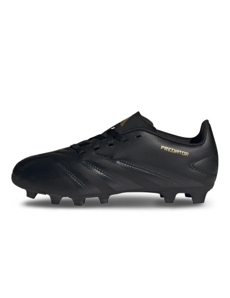 Adidas Predator Club FxG Negro y Dorado | Botas fútbol