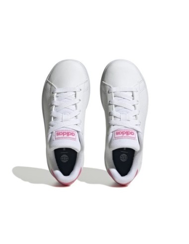 Zapatillas Adidas Advantage K Niño/a|Comprar zap. casual Blanco y Rosa