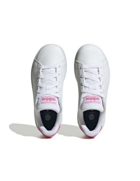 Zapatillas Adidas Advantage K Niño/a|Comprar zap. casual Blanco y Rosa