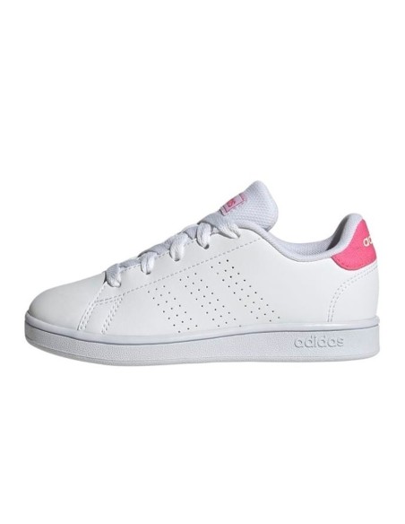 Zapatillas Adidas Advantage K Niño/a|Comprar zap. casual Blanco y Rosa