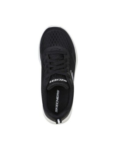 Zapatillas Skechers Microspec Max Blanco y Negro|Comprar deportivas Skechers