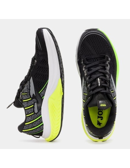 Zapatillas Running Hombre Joma Victory 2501 Negro Resistentes-RVICTS2501