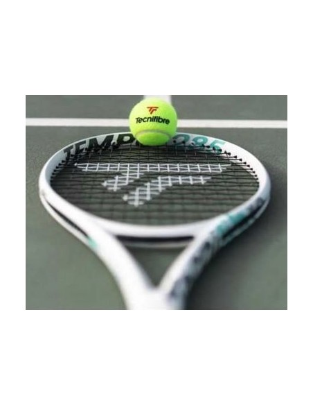 Raqueta Tenis Tecnifibre Tempo 285 Sin Encordar Blanco Potencia-14TEM2852