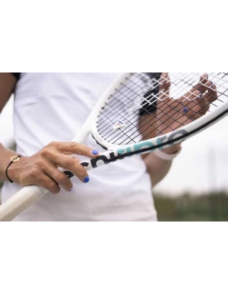 Raqueta Tenis Tecnifibre Tempo 285 Sin Encordar Blanco Potencia-14TEM2852