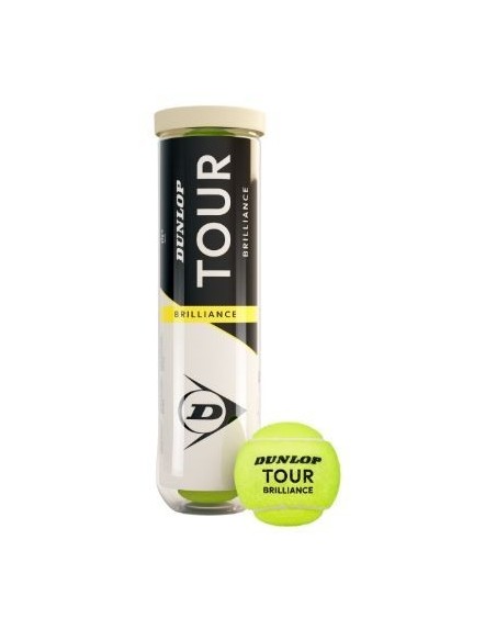 Pelotas Tenis Dunlop Tour Brillance Bote 4 Pelotas-601621