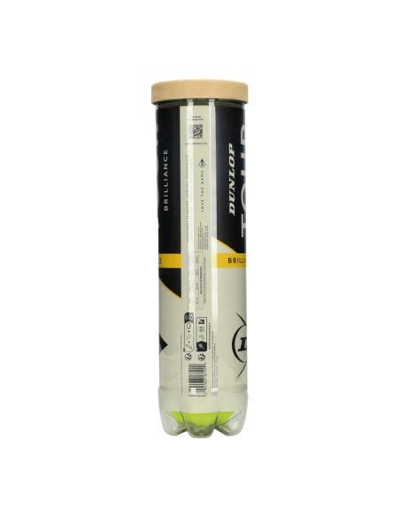 Pelotas Tenis Dunlop Tour Brillance Bote 4 Pelotas-601621