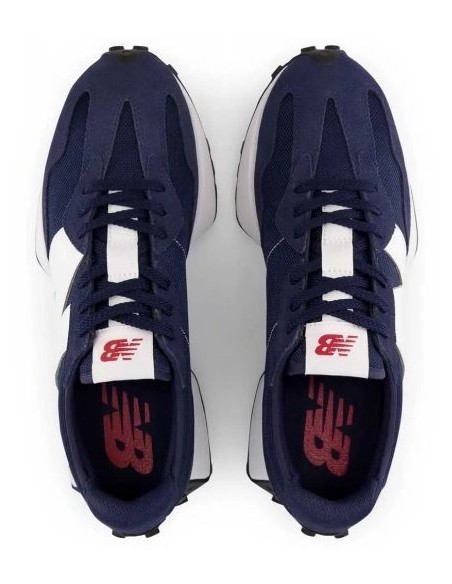 Zapatillas Casual Hombre New Balance Azul Comodas-MS327CNW