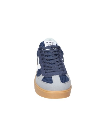 Zapatillas Casual Hombre Munich BE-4118 Azul Comodas-4046040