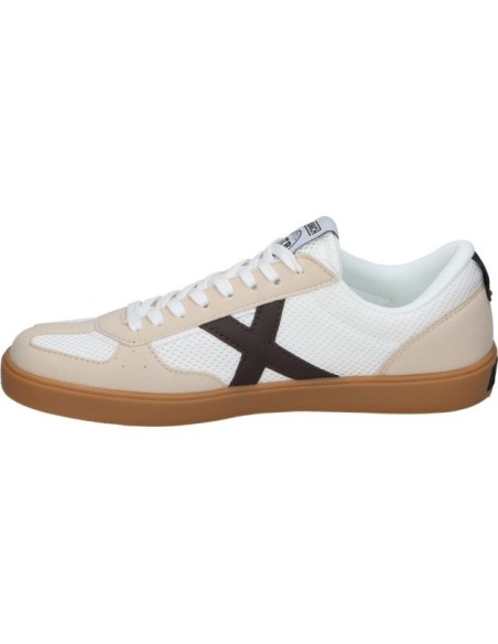 Zapatillas Casual Hombre Munich BE-4118 Blancas Comodas-4046041