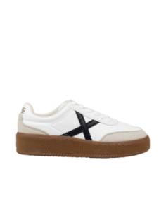 Zapatillas Casual Mujer Munich BE-4078 Blanco Comodas-4078904