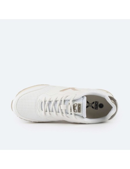 Zapatillas Casual Mujer Munich BE-4118 Blanco Comodas-4150247