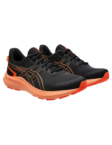 Zapatillas Deportivas Hombre Asics Jolt 5 Negro/Naranja Resistentes-1011B963-001