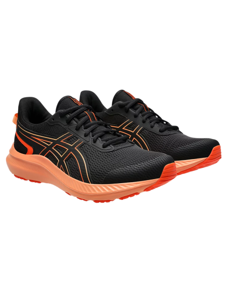 Zapatillas Deportivas Hombre Asics Jolt 5 Negro/Naranja Resistentes-1011B963-001