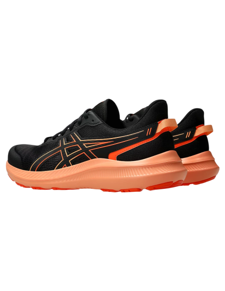 Zapatillas Deportivas Hombre Asics Jolt 5 Negro/Naranja Resistentes-1011B963-001