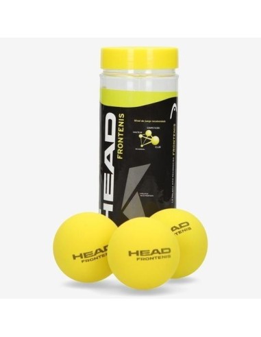Pelotas Head Frontenis - Bote 3 Pelotas Homologadas FEP