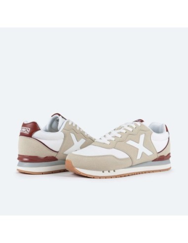 Zapatillas Casual Hombre Munich Dash 252 Beige Comodas-4150252