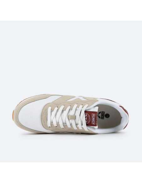Zapatillas Casual Hombre Munich Dash 252 Beige Comodas-4150252