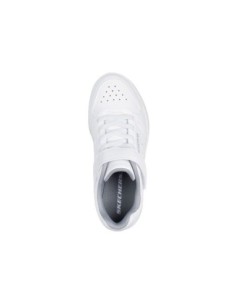 Zapatillas Deportivas Para Niños Skechers Street Resistentes Blancas-405638L/WHT 2