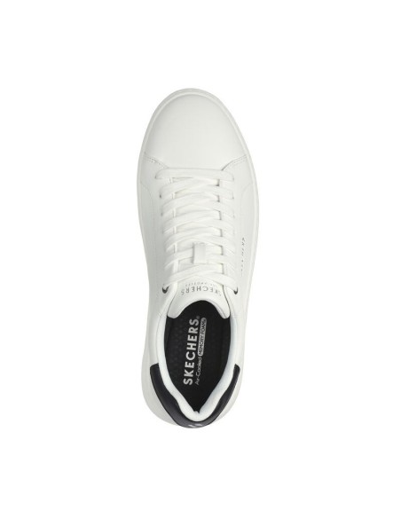 Zapatillas Casual Hombre Skechers Street Blancas Comodas-183175/WHT