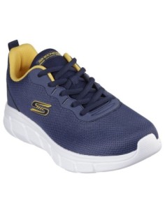 Zapatillas Deportivas Hombre Skechers BOBS Sport B Flex Azul Comodas-118109/NVY 2