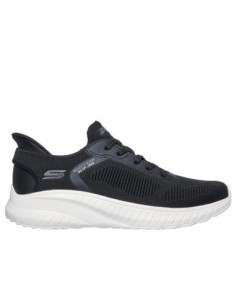 Zapatillas Running Hombre Skechers Slip-Ins Bobs Squad Chaos Negro Comodidad-118312/BLK