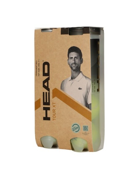 Pelotas Tenis Head Tour XT Bote 4 pelotas Precisión-570661