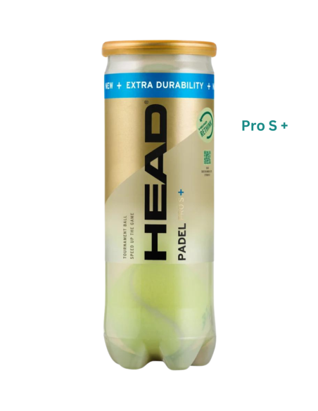 Pelotas Padel Head Padel Pro S+ Bote 3 Pelotas-540303