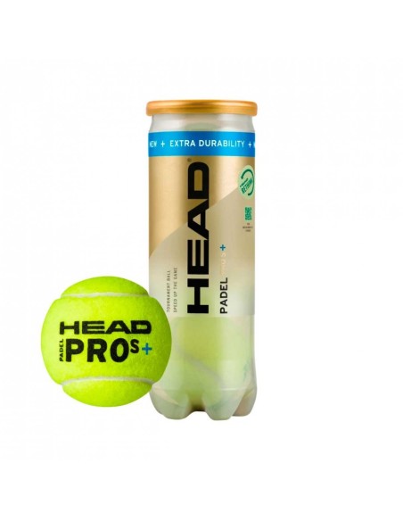 Pelotas Padel Head Padel Pro S+ Bote 3 Pelotas-540303