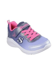 Zapatillas Deportivas Niños Skechers Sole Swifters Cutie Walk Gris/Lila Comodas-303579L/NVHP 2