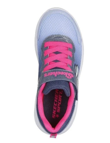 Zapatillas Deportivas Niños Skechers Sole Swifters Cutie Walk Gris/Lila Comodas-303579N/NVHP