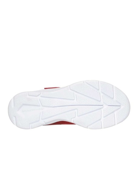 Zapatillas Deportivas Niños Skechers Microspec II Zovrix Rojo Comodas-403924L/RDBK