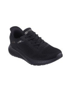Zapatillas Deportivas Mujer Skechers Slip-Ins Bobs Squad Chaos Current Muse Negro Comodas-117497/BBK 2
