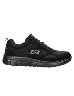 Zapatillas Running Hombre Skechers Burns Agoura Negro Comodas-52635/BBK