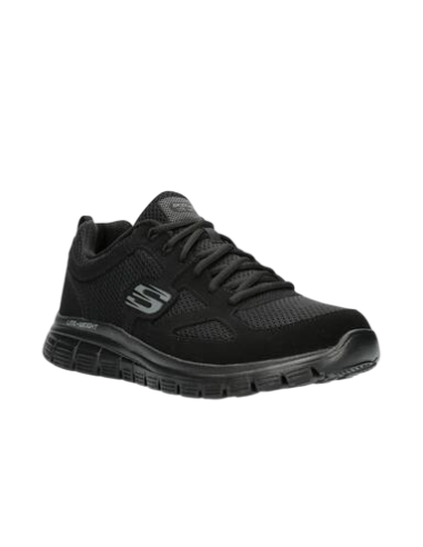 Zapatillas Running Hombre Skechers Burns Agoura Negro Comodas-52635/BBK