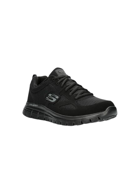 Zapatillas Running Hombre Skechers Burns Agoura Negro Comodas-52635/BBK