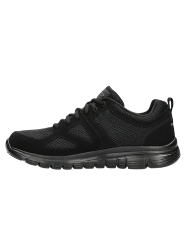 Zapatillas Running Hombre Skechers Burns Agoura Negro Comodas-52635/BBK