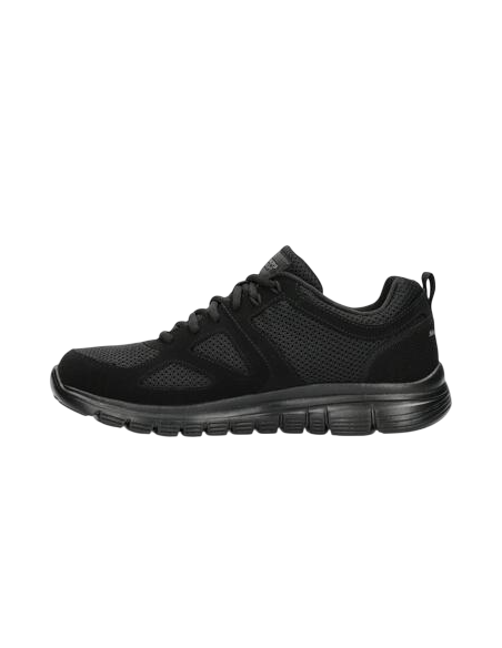 Zapatillas Running Hombre Skechers Burns Agoura Negro Comodas-52635/BBK