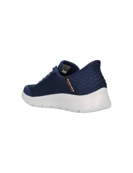 Zapatillas Running Hombre Skechers Slip-Ins Go Walk Flex Hands Up Azul Comodas-216324/NVY